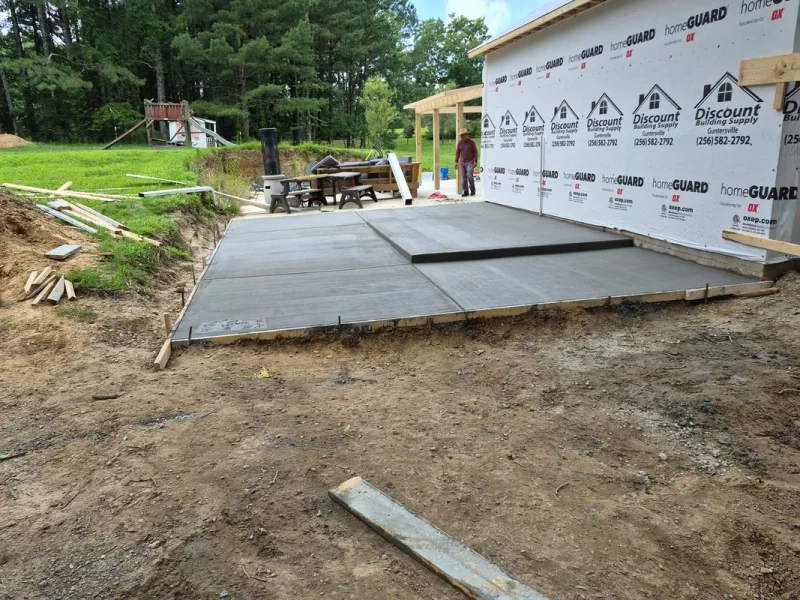Concrete Foundations project completed by Quality Concrete
