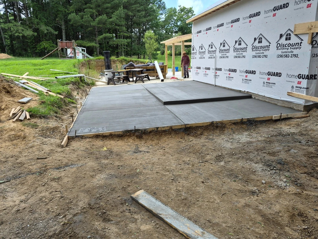 Concrete Patios project completed by Quality Concrete