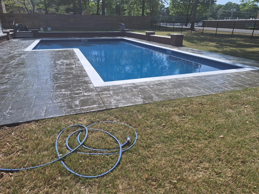 Stamped Concrete project completed by Quality Concrete